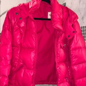 Pink Puffer Jacket